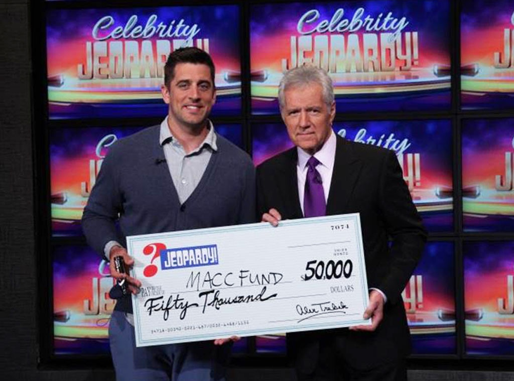 Aaron Rodgers, Celebrity Jeopardy Winner
