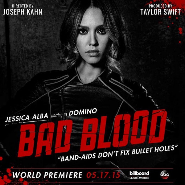 Jessica Alba, Taylor Swift, Bad Blood, Instagram
