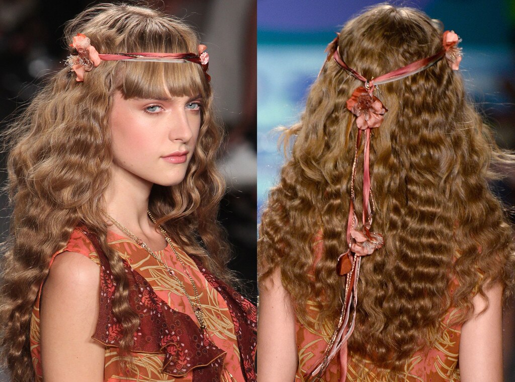 Anna Sui from Prettiest Floral Hairstyles Ever to Hit the Runway | E! News