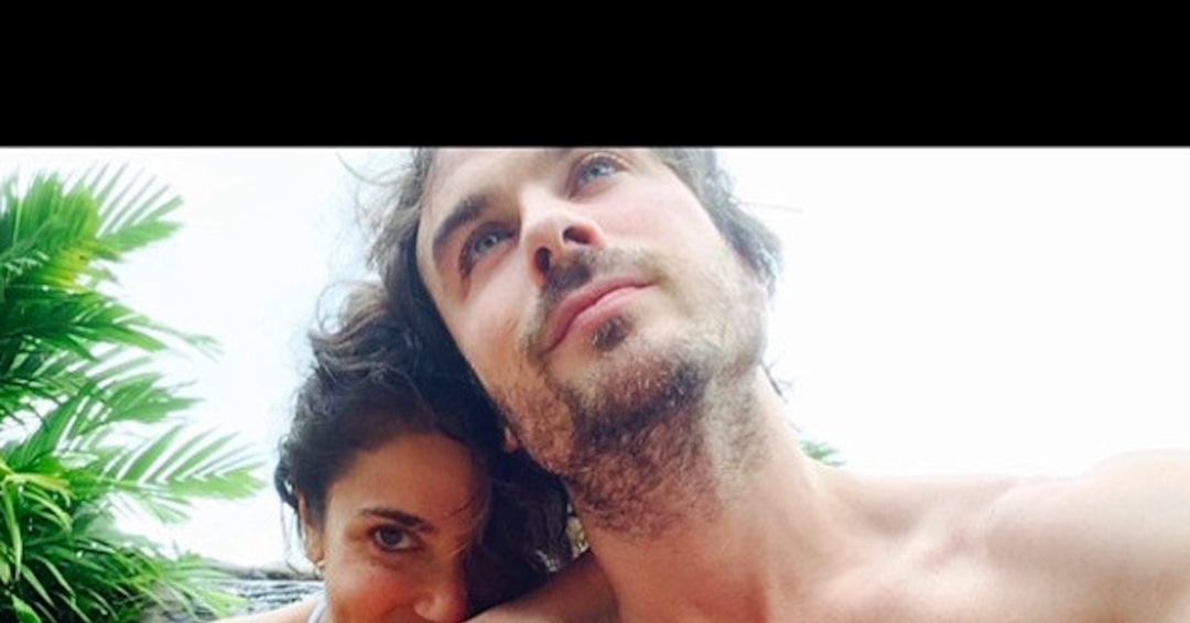 Ian Somerhalder Shares Sexy Shirtless Honeymoon Pic With Nikki Reed - E ...
