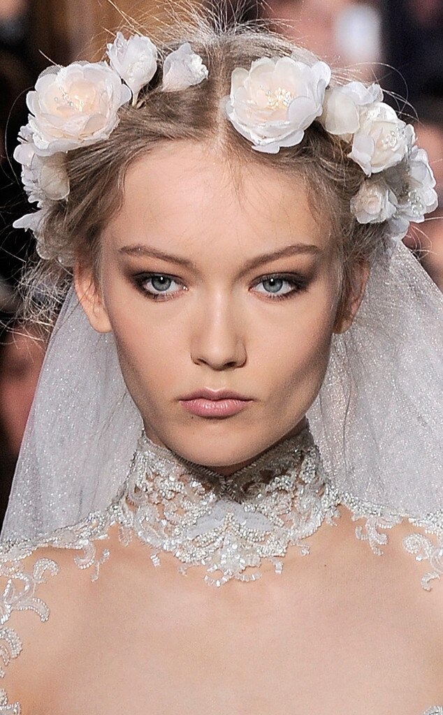 Zuhair Murad from Prettiest Floral Hairstyles Ever to Hit the Runway ...