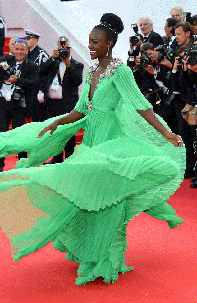 Lupita Nyongo, Cannes, GIF