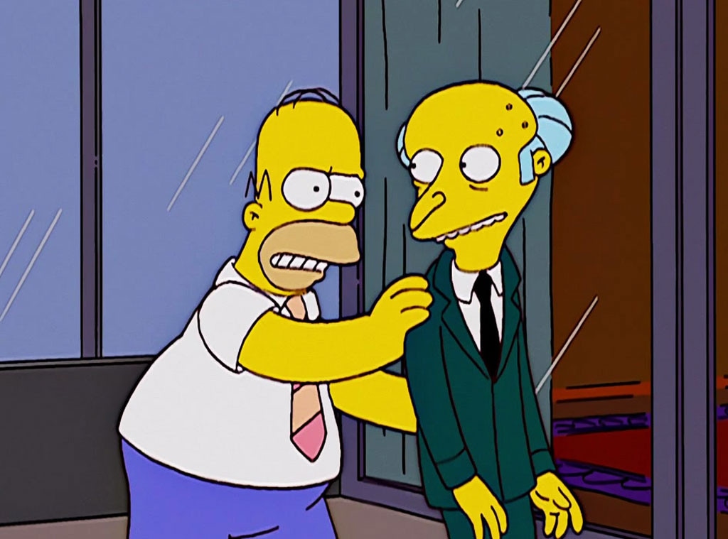 Homer Simpson, Mr. Burns, The Simpsons