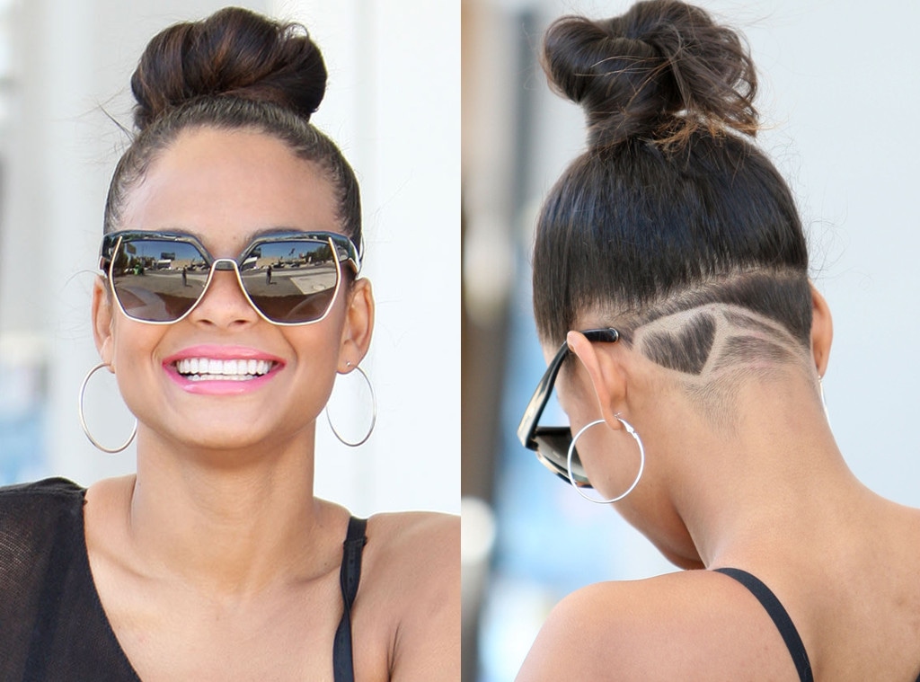 Look! Christina Milian Shaves a Heart on the Back of Her Head - E! Online -  CA