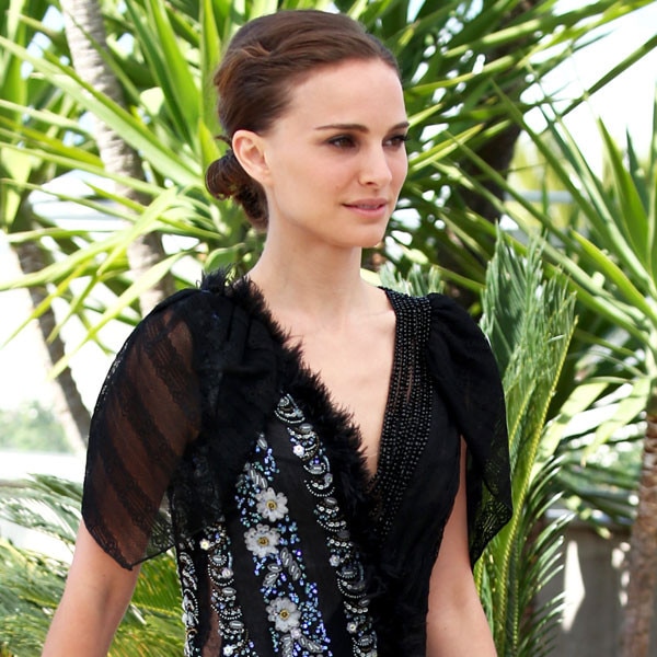 Natalie Portman Flashes Panties in Sheer Dress at Cannes