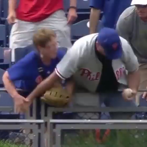 VIDEO: Philadelphia Phillies fan caught on video ripping home run ball away  from woman - ABC7 Los Angeles