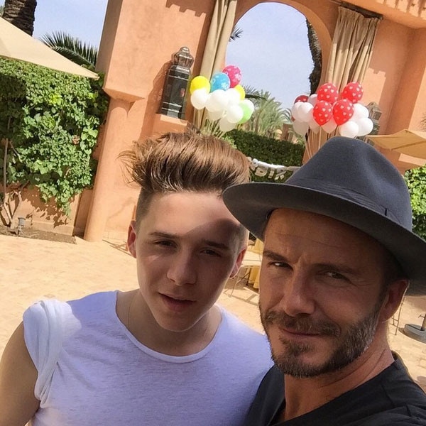 Brooklyn Beckham, David Beckham Instagram