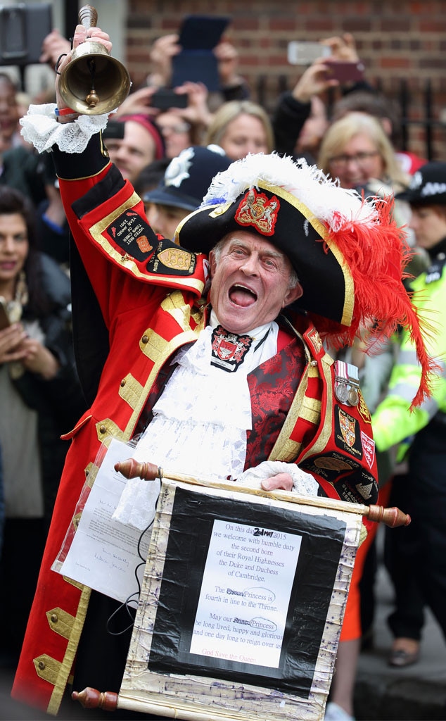 Town Crier, Kate Middleton, Prince William, Royal Baby Birth Announcement