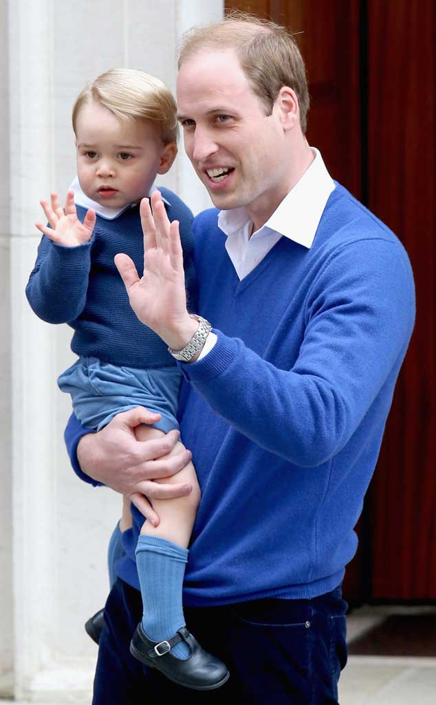 Prince William Brings Prince George To Visit Baby Sister Pics E Online Prince William Brings Prince George To Visit Baby Sister Pics E Online