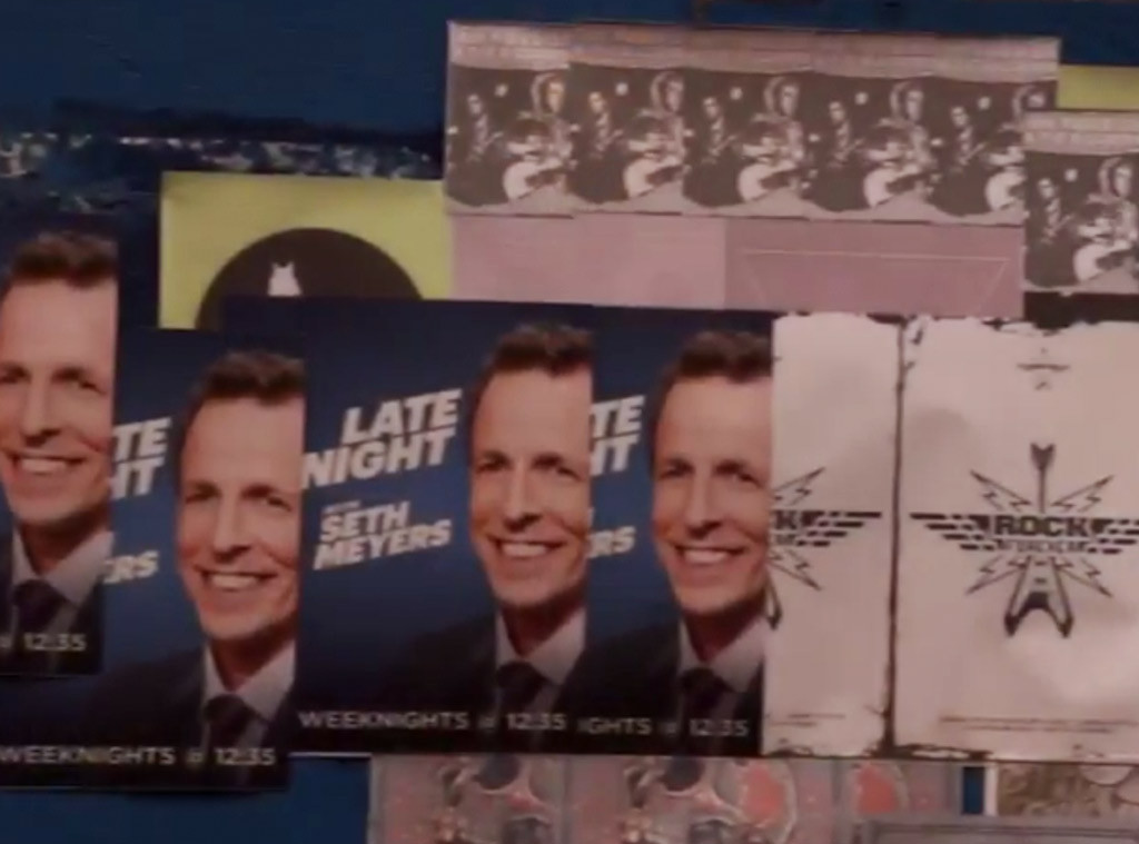 Seth Meyers, David Letterman Late Night