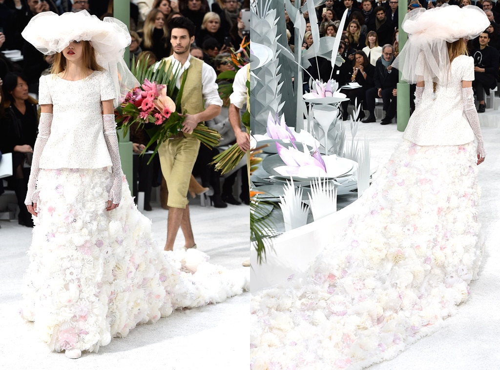 Chanel, 2015 from Most Show-Stopping Wedding Gowns Ever to Hit the ...