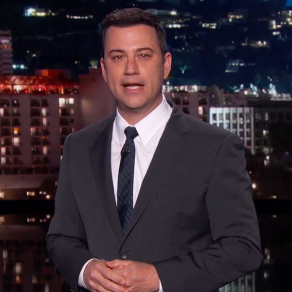 Watch Jimmy Kimmel Cry as He Says Goodbye to David Letterman