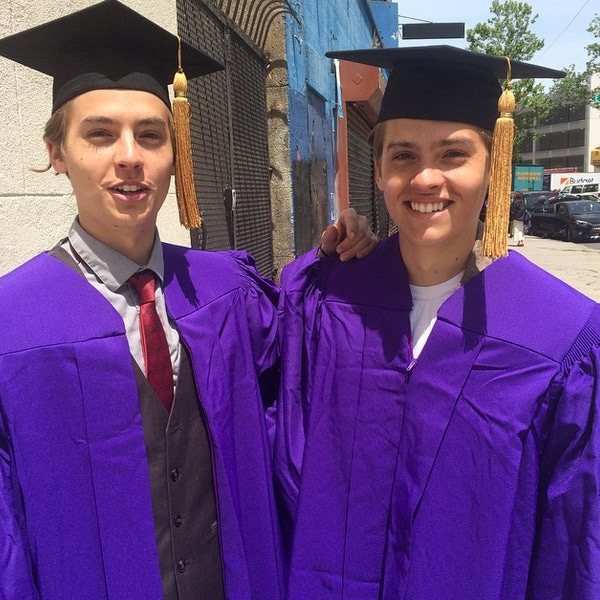 Dylan Sprouse, Cole Sprouse, Graduation, NYU