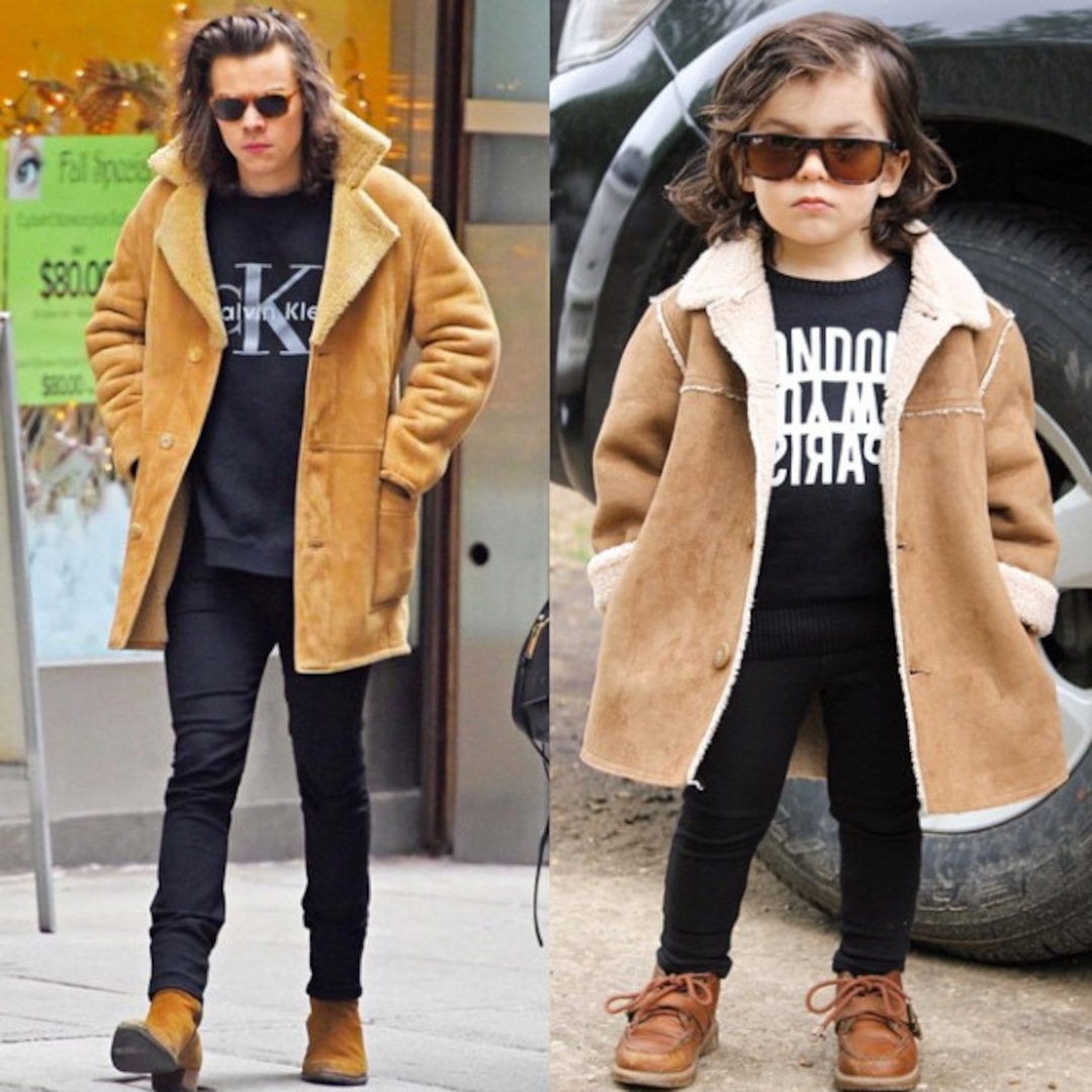 Harry Styles Has A 2 Year Old Mini Me He S Adorable E Online