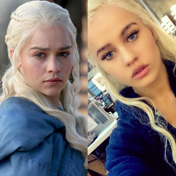 Xxx Virgin While Sleeping - Emilia Clarke's Game of Thrones Body Double Staying a Virgin - E! Online