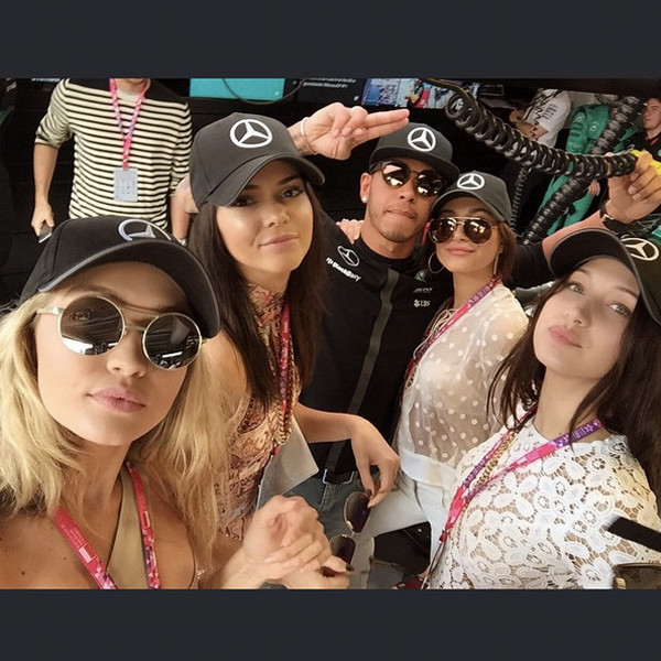 Gigi Hadid And Kendall Jenner Have Their Eyes On 1 Race Car Driver E Online