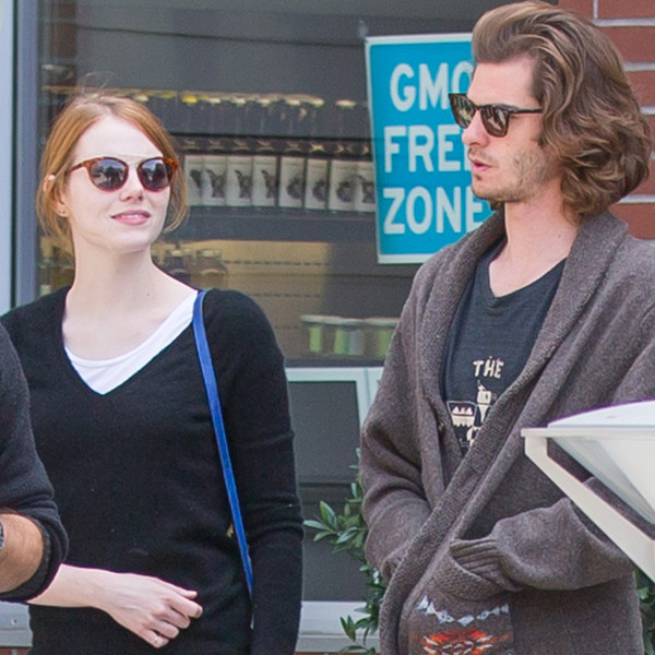 Emma Stone And Andrew Garfield Have An Adorable Lunch Date In