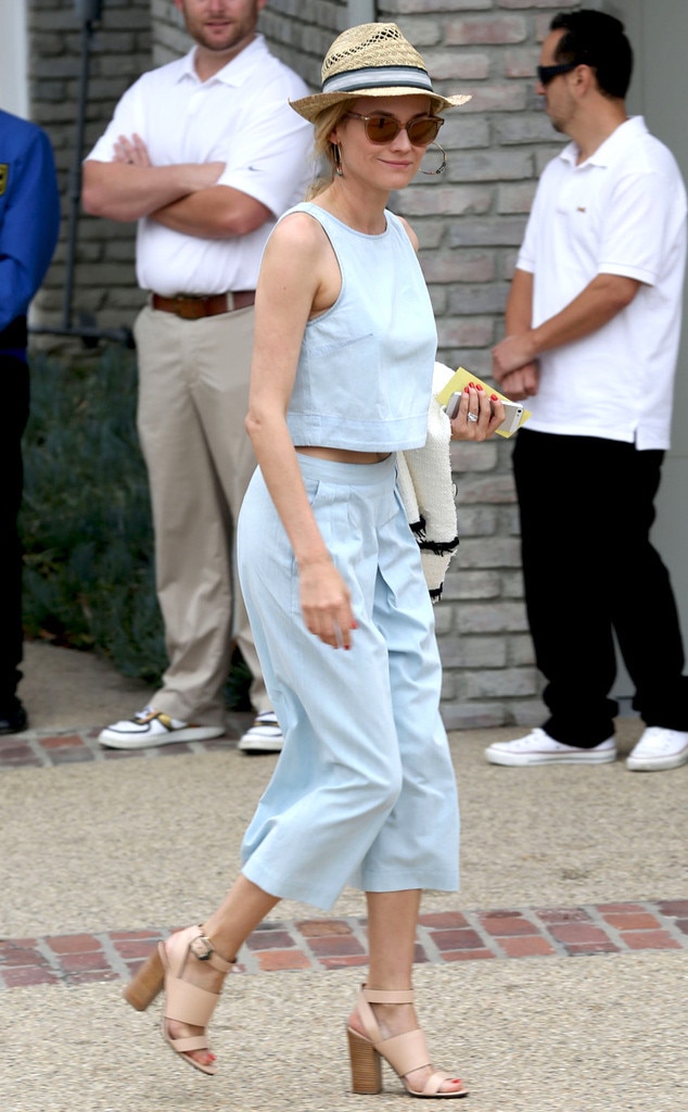 Culottes Cool from Diane Kruger's Street Style | E! News