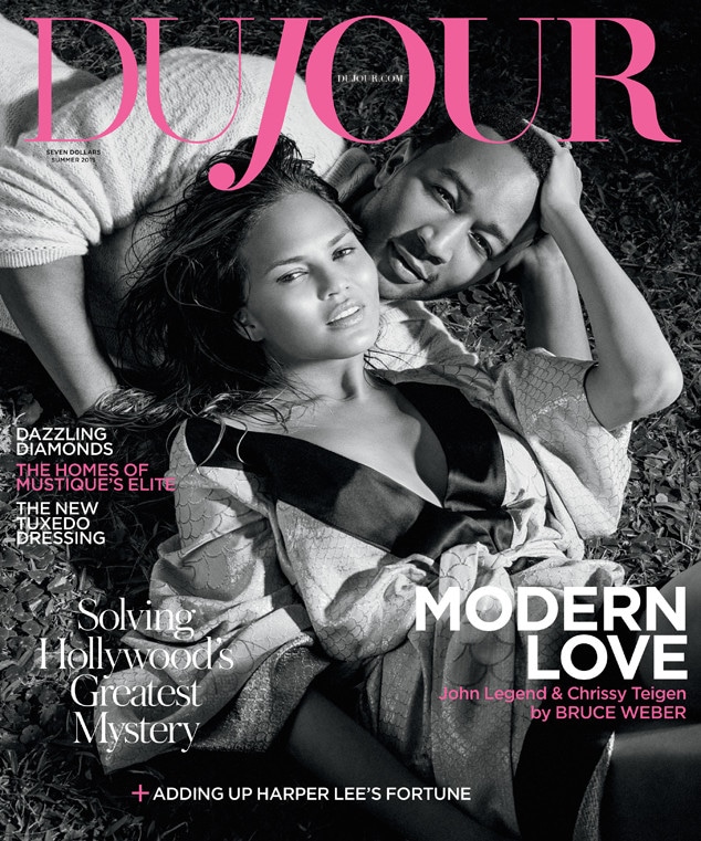 Chrissy Teigen, John Legend, Dujour Magazine