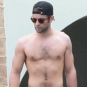 Here S Shirtless Chace Crawford On The Beach You Re Welcome E