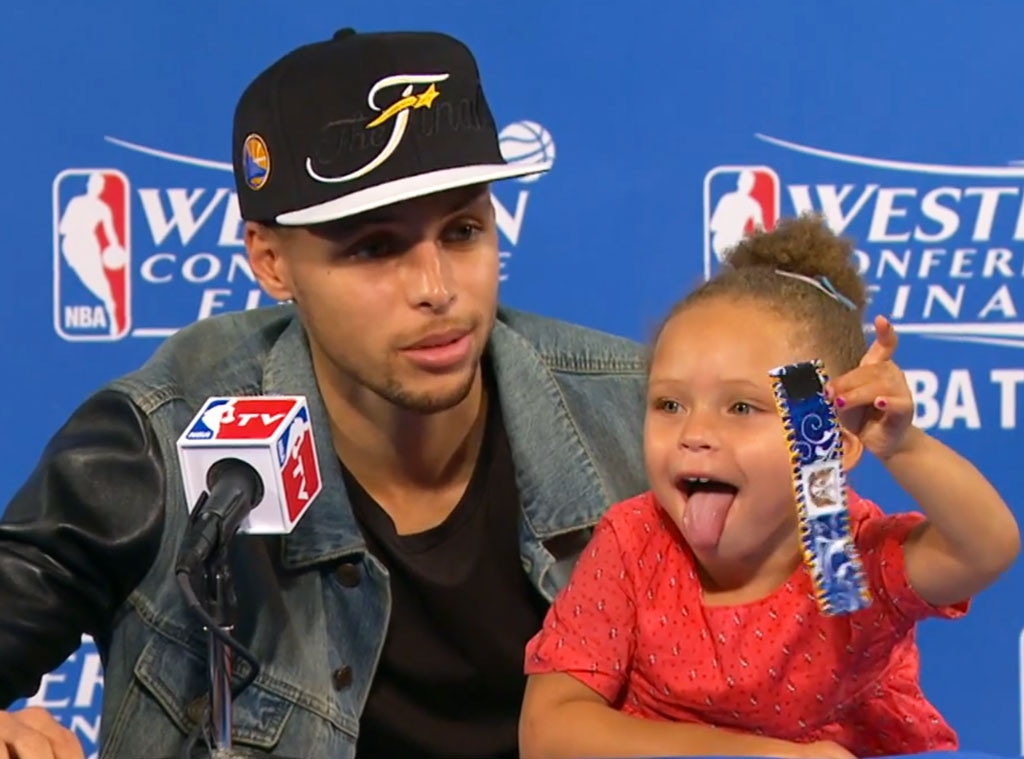 Stephen Curry, Riley Curry