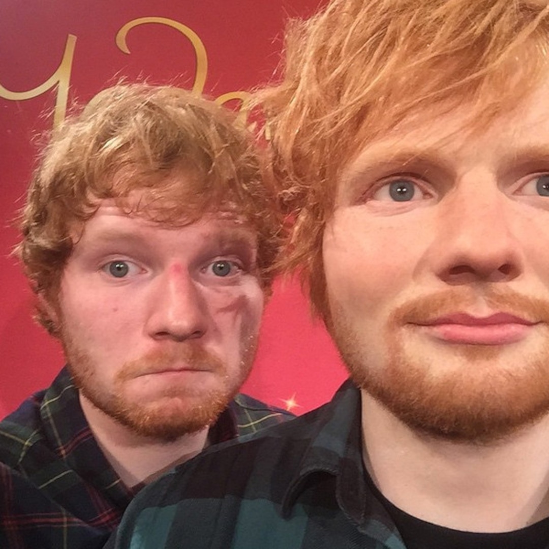 Ed Sheeran Gets a Wax Figure With a Very Impressive Bulge ...