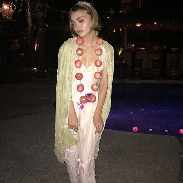 Johnny Depp's Daughter, Lily-Rose, Celebrates Her ''Sour Sixteen''