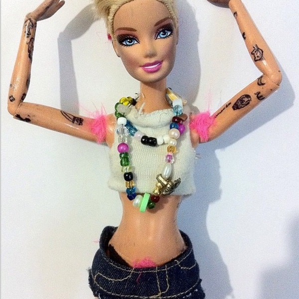 Miley Cyrus Has a Barbie Mini Me Who Has Pink Armpit Hair See Pic