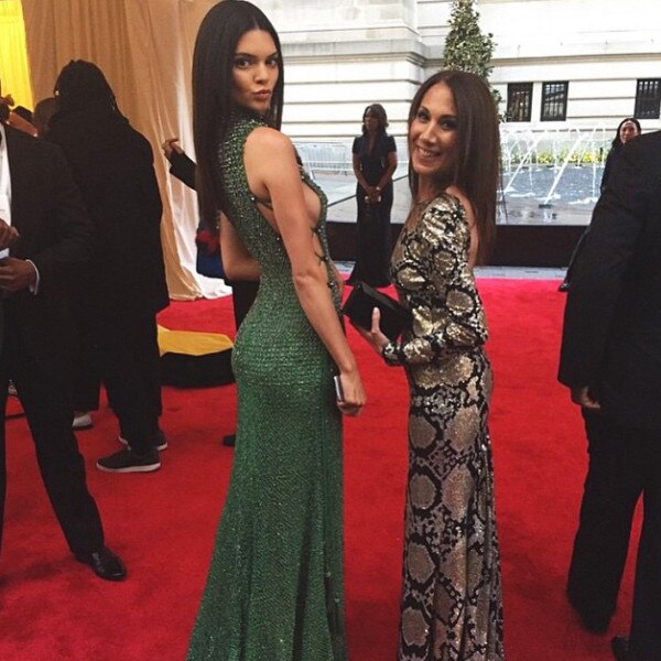 Kendall Jenner from Met Gala 2015 Instagrams & Twitpics E! News