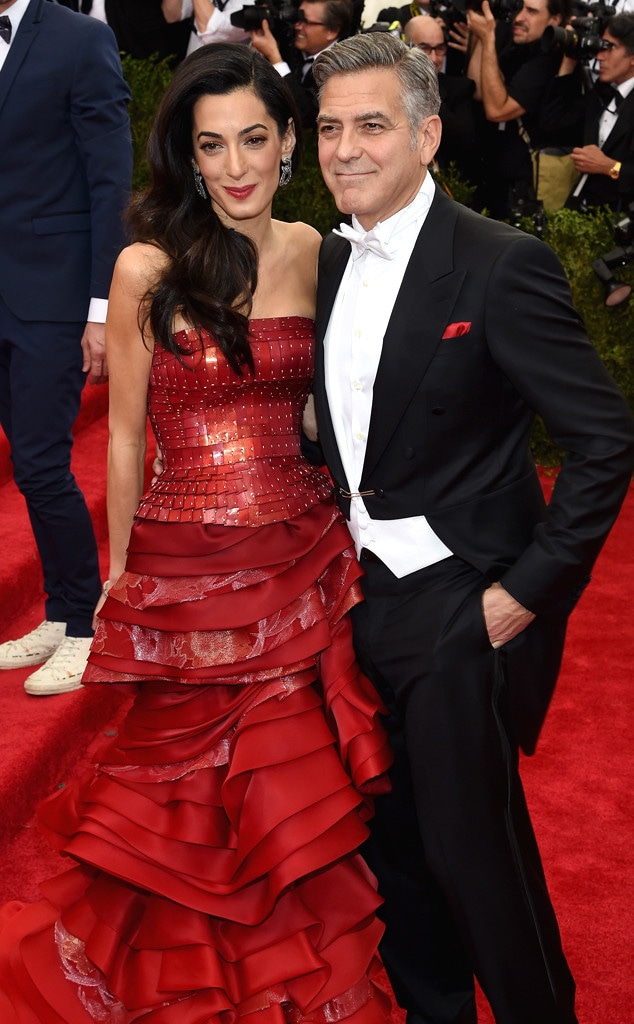 Amal Clooney, George Clooney, Met Gala 2015