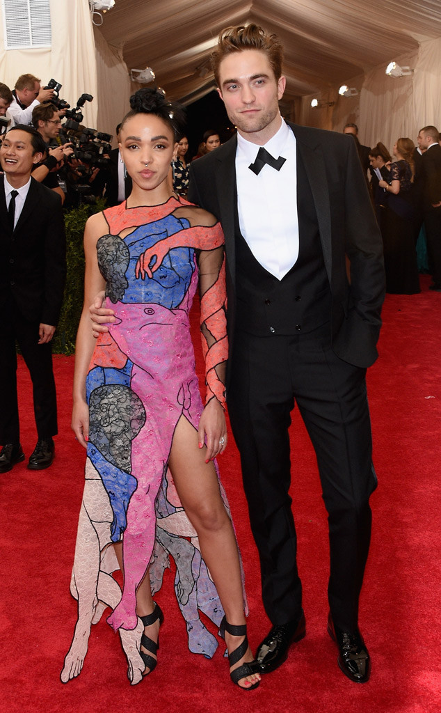 Robert Pattinson & FKA Twigs from 2015 Met Gala: Red Carpet Couples | E ...