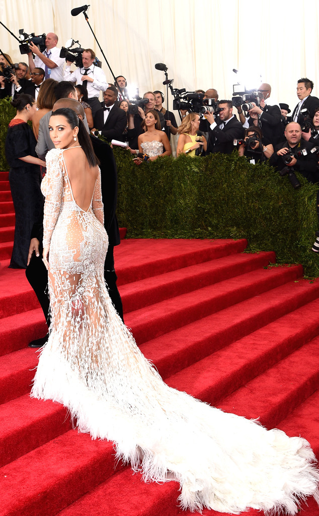 Kim Kardashian West, Kanye West, Met Gala 2015