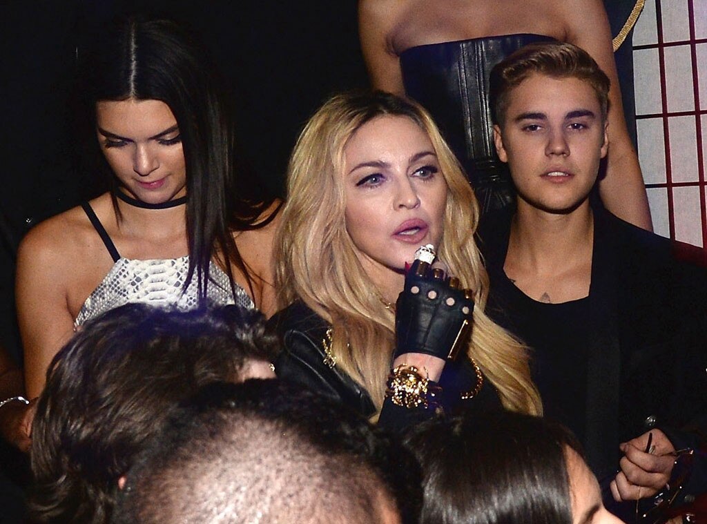 Kendall Jenner, Madonna & Justin Bieber from Party Pics: 2015 Met Gala