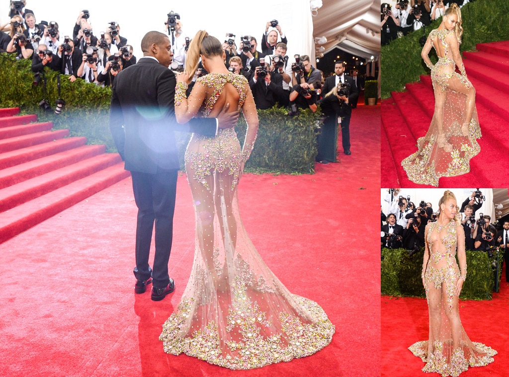 Beyoncé From Best 2015 Met Gala Gowns From Every Angle E News