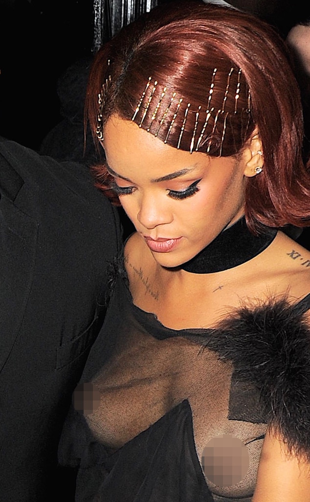 Rihanna Nipples