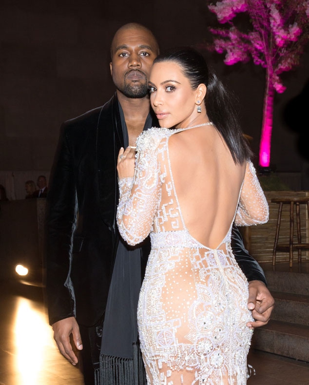 Kim Kardashian, Kanye West, Met Gala 2015, Inside Candids