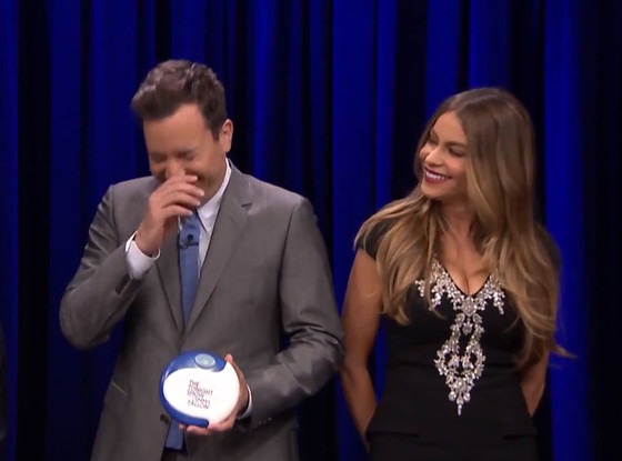 Sofía Vergara Plays Catchphrase With Jimmy Fallon And