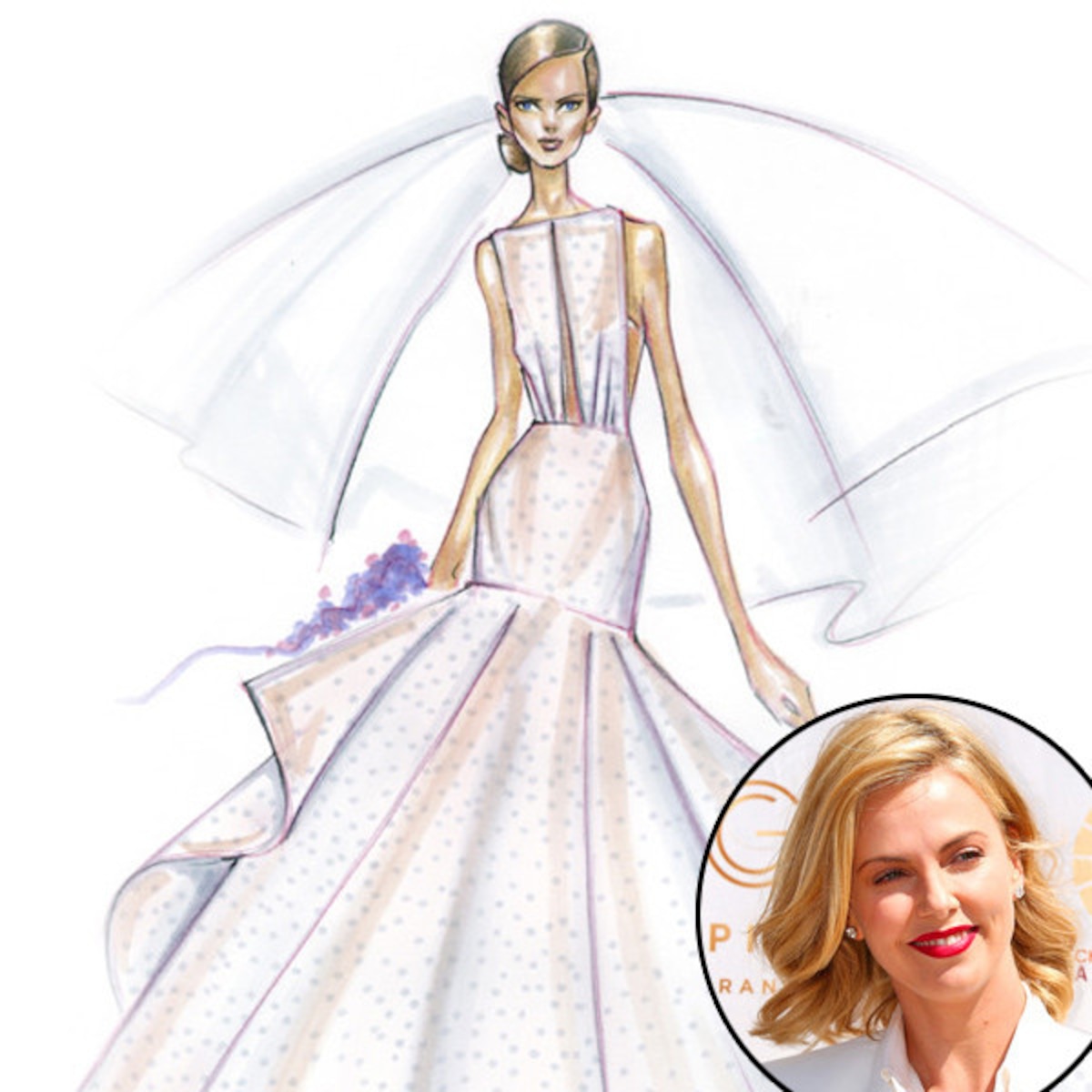 Exclusive! Designers Sketch Wedding Gowns for Lady Gaga & More Exclusive! Designers Sketch Wedding Gowns for Lady Gaga & More