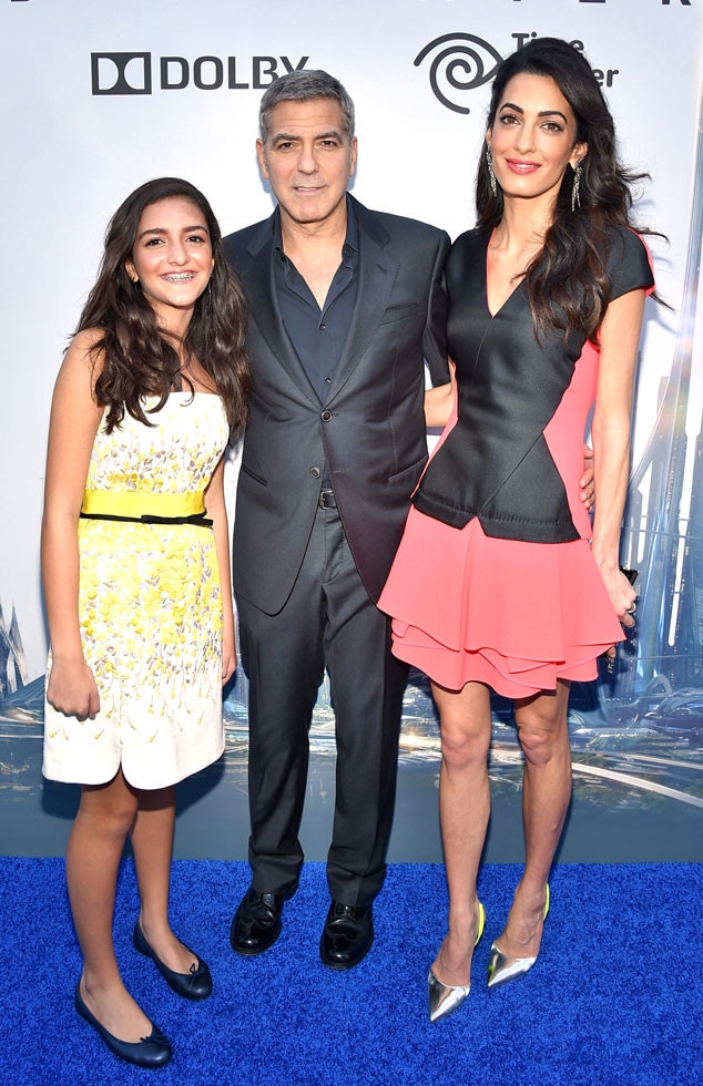 Amal Clooney, Mia Alamuddin, George Clooney 