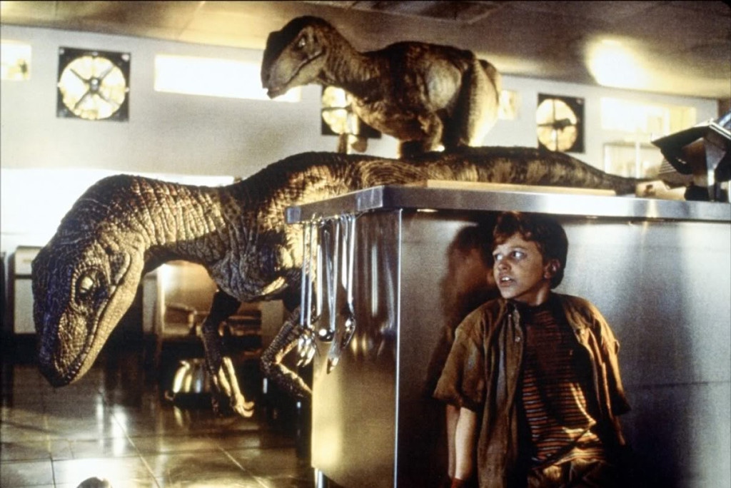 Jurassic Park, Raptors Scene