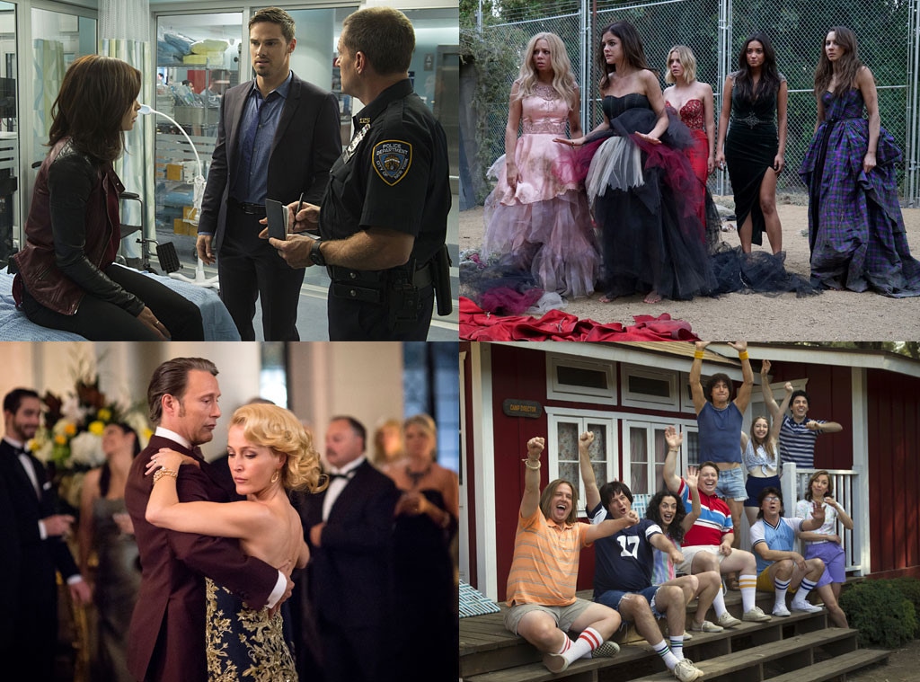 Summer TV Preview, Pretty Little Liars, Hannibal, Beauty and the Beast, Wet Hot American Summer First Day of Camp