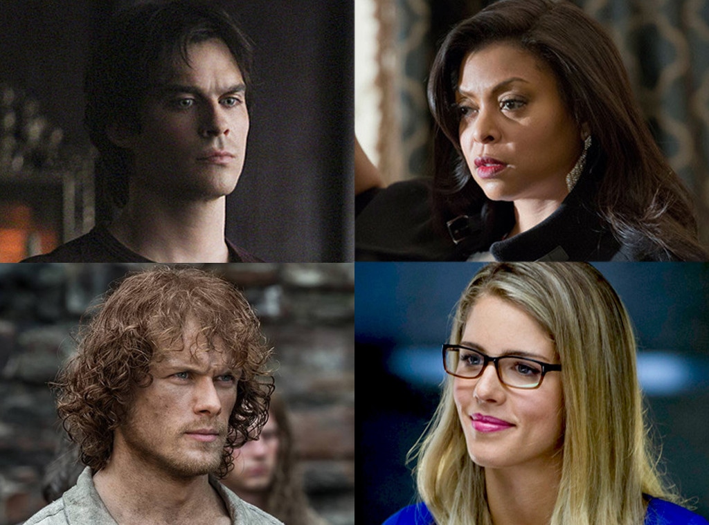 Sam Heughan, Emily Bett Rickards, Ian Somerhalder, Taraji P Henson