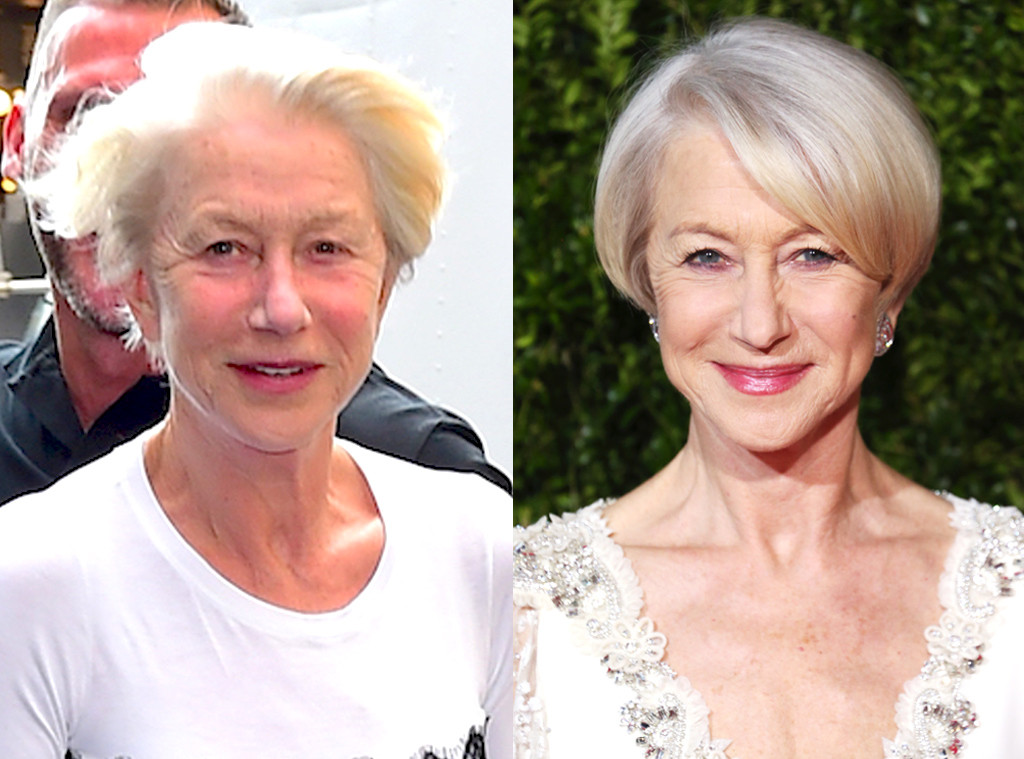 Helen Mirren from Stars Without Makeup | E! News