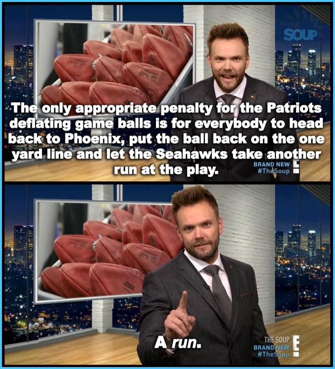 Deflategate from The Soup In Pictures E! News