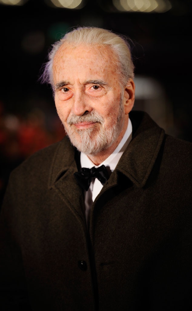 British Star Christopher Lee Dead at 93 - E! Online