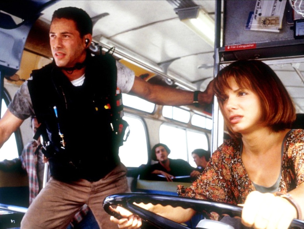 Speed, Sandra Bullock, Keanu Reeves