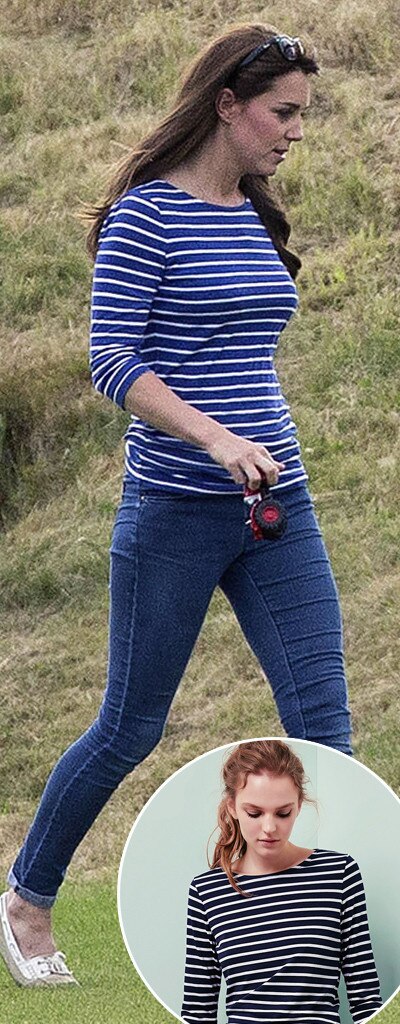 Kate Middleton's Favorite Striped Shirt Now Has A 2-Month Waiting List ...