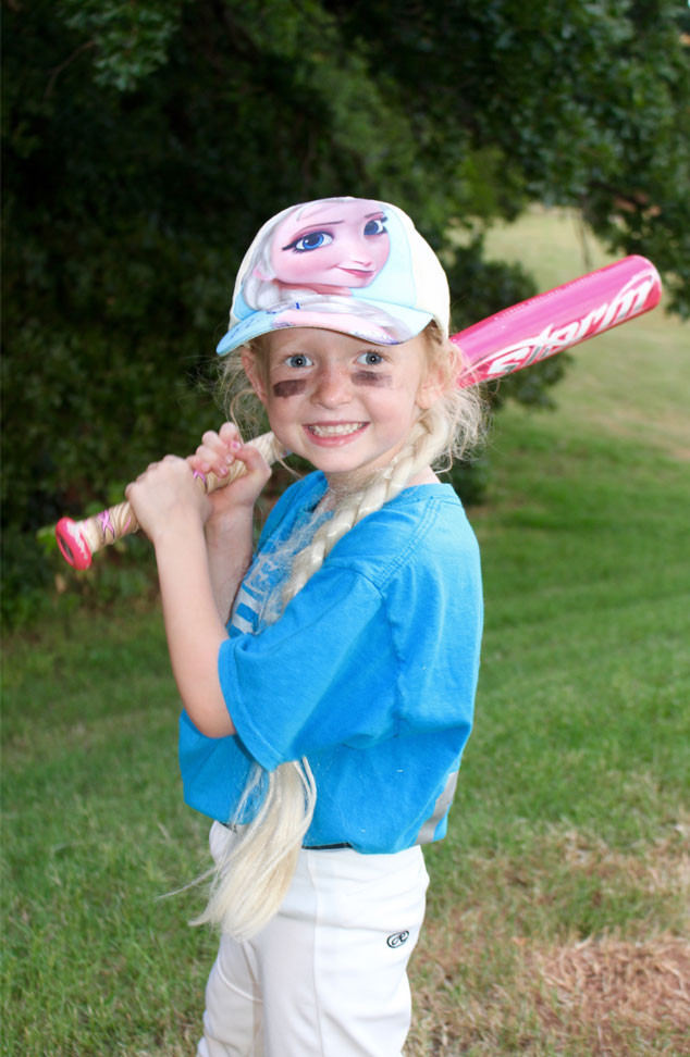 Princess Softball Uniforms : Frozen Girls Softball Team