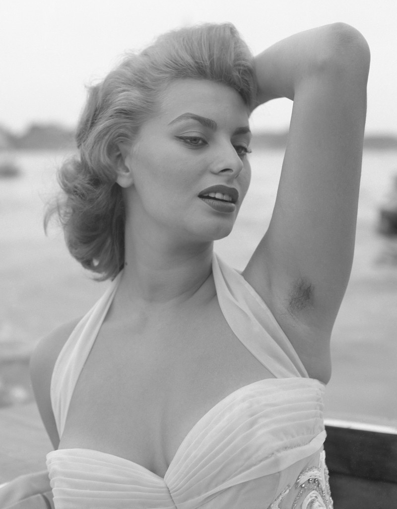 Sophia Loren From Stars With Armpit Hair E News