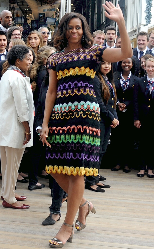 In Lines From Michelle Obamas Best Looks E News 